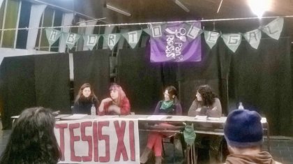 Charla-Debate sobre el aborto legal en la Escuela Provincial de Artes Nº500