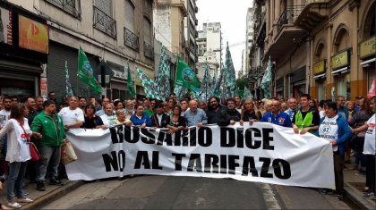 Rosario se movilizó contra los tarifazos