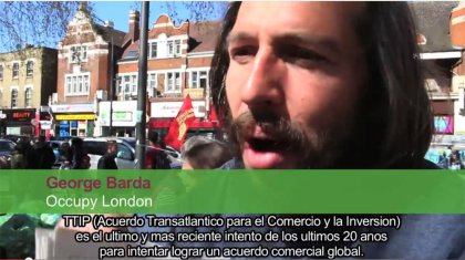 No a TTIP. Londres - YouTube