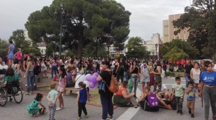 La Pampa: en Santa Rosa las mujeres marcharon el 9M