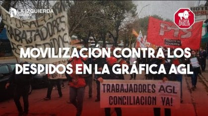 &#128249; TRABAJADORES DE AGL-CLARÍN | Móvil Santa Fe: movilización contra los despidos en la gráfica - YouTube