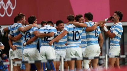 Los Pumas 7 pasaron a las semifinales de Tokio 2020 tras vencer a Sudáfrica