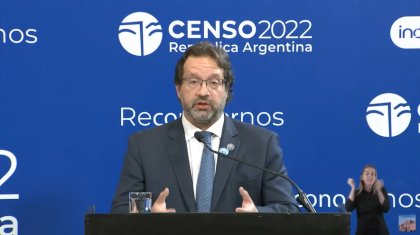 Marco Lavagna sobre el censo: “Vamos a tardar unas horas para ver si podemos dar un dato hoy”