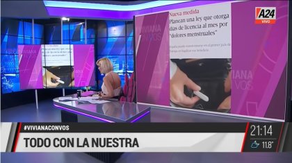 Viviana Canosa lanzó dos fake news contra las mujeres y la desmintieron internacionalmente