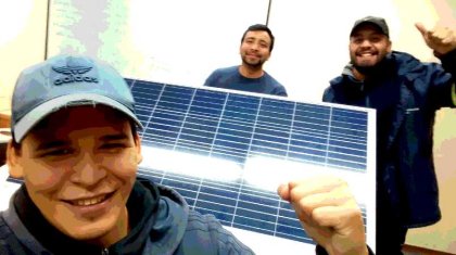 Llegan a Madygraf paneles solares para la generación de energía fotovoltaica