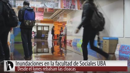 VIDEO: algo huele mal en la Facultad de Sociales de la UBA