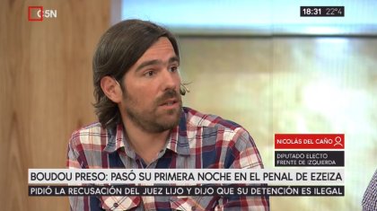 Nicolás del Caño: “La Justicia se acomoda al poder de turno”