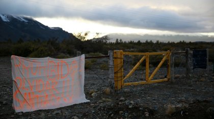 Por orden de Benetton la Policía de Chubut volvió a invadir la Pu Lof de Cushamen