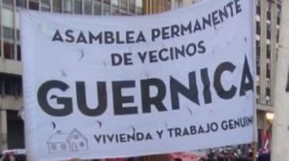 A tres años del desalojo las familias de Guernica siguen organizadas para que se cumpla lo acordado