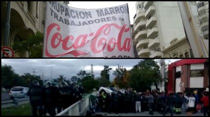 Tras la represión, trabajadores de Coca-Cola Buenos Aires se solidarizan con los de Coca-Cola Salta