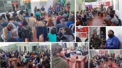 Asamblea con Del Caño en Merlo: “Lo del neumático muestra que los trabajadores podemos ganar”