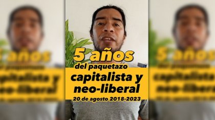 Importante repercusión de video con balance crítico sobre los 5 años del #Paquetazo