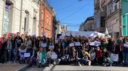 Jornada de lucha provincial contra el vaciamiento de la Secretaría de Mujeres, Género y Diversidad