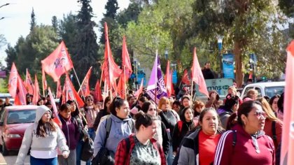 Movilización contra el ajuste y el protocolo antipiquetes