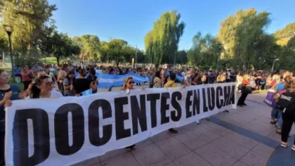 Los docentes de Chubut paran este miércoles 30 de octubre