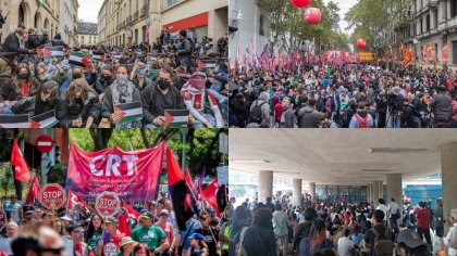 1º de mayo internacionalista: contra el militarismo y el genocidio en Palestina