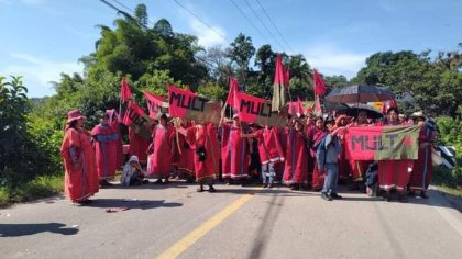 Indignación en la nación triqui: ¡Justicia para Adriana y Virginia Ortiz! ¡Fuera paramilitares!