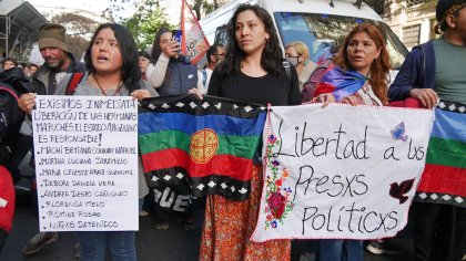 Mujeres mapuche detenidas: sus abogados pudieron verlas