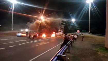 Temporada de cortes de luz y protesta en el barrio de Lugano