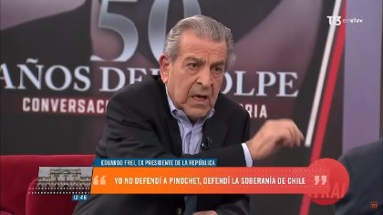 Frei y la impunidad que garantizó la Concertación “Todos los gobiernos después del mío dijeron que iban a cerrar Punta Peuco, pero ahí lleva 28 años. Es un ejemplo en el mundo”