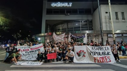 Asambleas barriales porteñas realizan un cacerolazo frente a Edesur