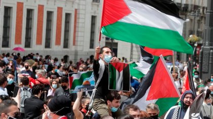 En vivo: huelga y jornada de lucha por Palestina en el Estado español