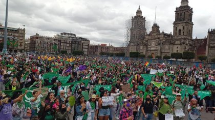 Somos la marea verde que sube: tomamos las calles por aborto legal 