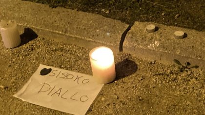 Protestas tras la muerte del joven Diallo Sissoko en el Centro de Acogida de Alcalá de Henares