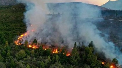 Epuyén: Más de 3.000 hectáreas fueron consumidas por el incendio forestal