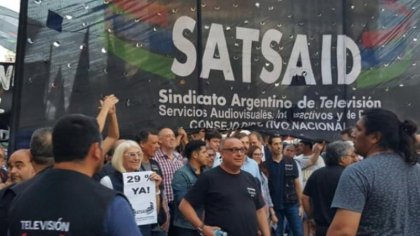 Trabajadores de televisión y audiovisuales se movilizarán al Ministerio de Trabajo