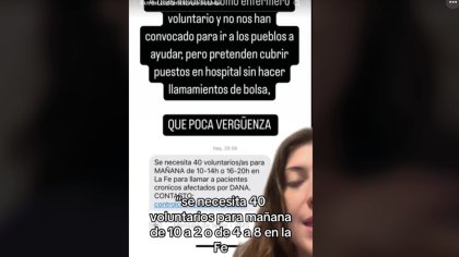 Sanitarias denuncian que la Generalitat Valenciana busca voluntarios mientras cientos de profesionales están en el paro