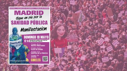 Vecinas y vecinos de barrios y pueblos de Madrid llaman a movilizarse el domingo 19 por la sanidad pública