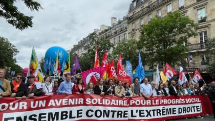 En Francia como en Argentina luchamos contra la extrema derecha y los partidos pro capitalistas