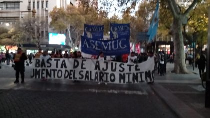 Paro General: Miles en las calles contra el ajuste de Milei y Cornejo