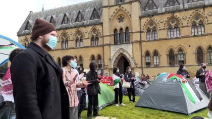 Oxford, Cambridge, Londres: la movilización por Palestina se extiende en los campus británicos