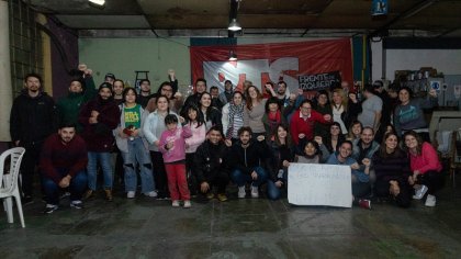  Asamblea del PTS Parque Patricios-Pompeya: “unificar las luchas entre trabajadores y movimientos sociales desde las bases”