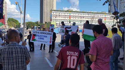 En Venezuela levantamos nuestra voz de protesta a un año del inicio del genocidio en Gaza