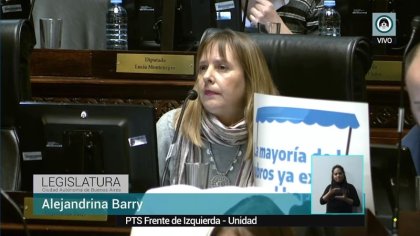 Barry denuncia: "Macri impulsa un fuerte aumento para la represión social en la Ciudad"