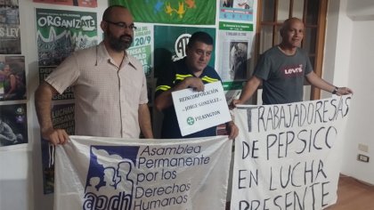 Importante reunión de debate y coordinación de trabajadores en lucha junto a la APDH zona norte