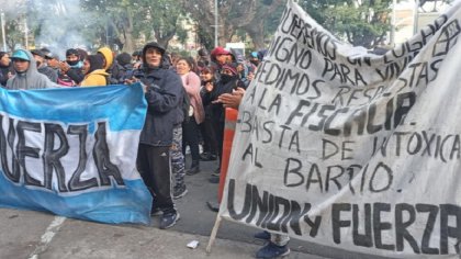 Otra vez la Bonaerense: represión policial e intento de desalojo en La Matanza