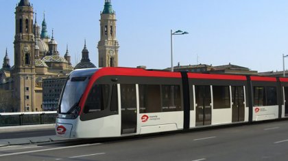 Huelga de los conductores y conductoras del tranvía en Zaragoza