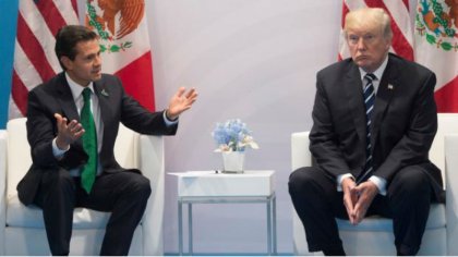 Tibia respuesta de EPN: pide a Trump no volcar en México su frustración