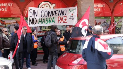 Trabajadores de Amazon denuncian represalias de Adecco y Manpower contra los huelguistas