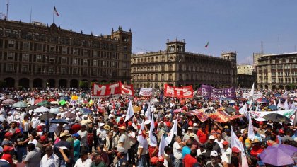 1º de Mayo en México: los sindicatos de oposición exigen salarios dignos 