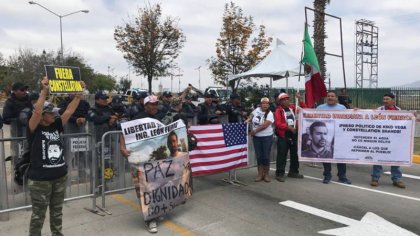 Segundo debate presidencial marcado por protestas contra Constellation Brands