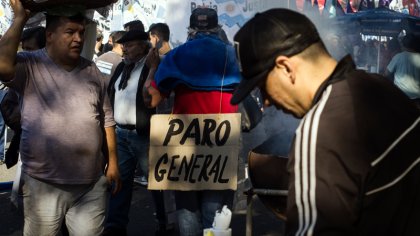 Obelisco: lo que dejó el acto contra Macri del kirchnerismo y sindicatos opositores