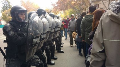 Mendoza: legisladores del FIT repudian la represión a los docentes