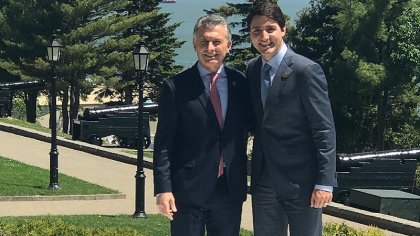 Cumbre del G7: Macri llegó a Canadá y se reunirá con Lagarde