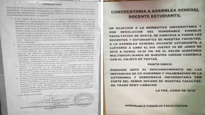 Consejo universitario destituye a Grájeda y condena crisis institucional en Derecho