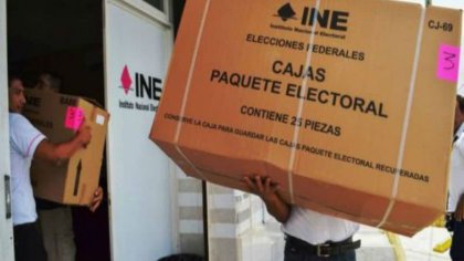 Robo a mano armada de boletas electorales en Iztapalapa